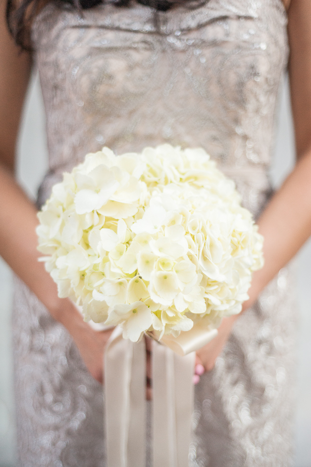 Hydrangeas Wedding Bouquet